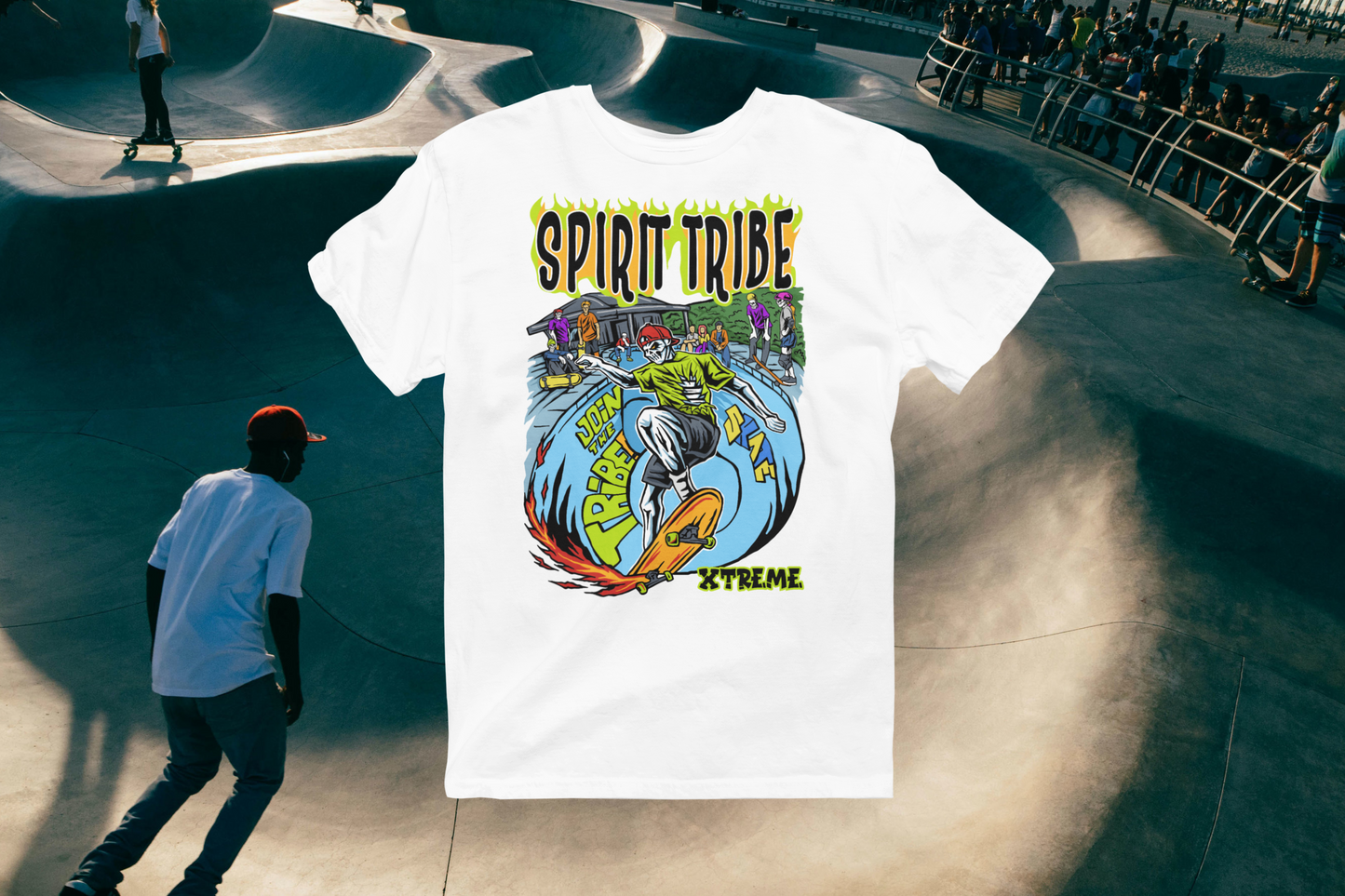 Spirit Tribe Xtreme "Grind" Streetwear Unisex tee