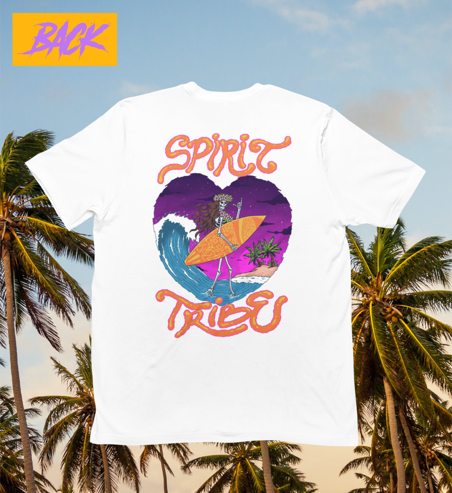 Womenswear Spirit Tribe “Spirit of the Sea” tee