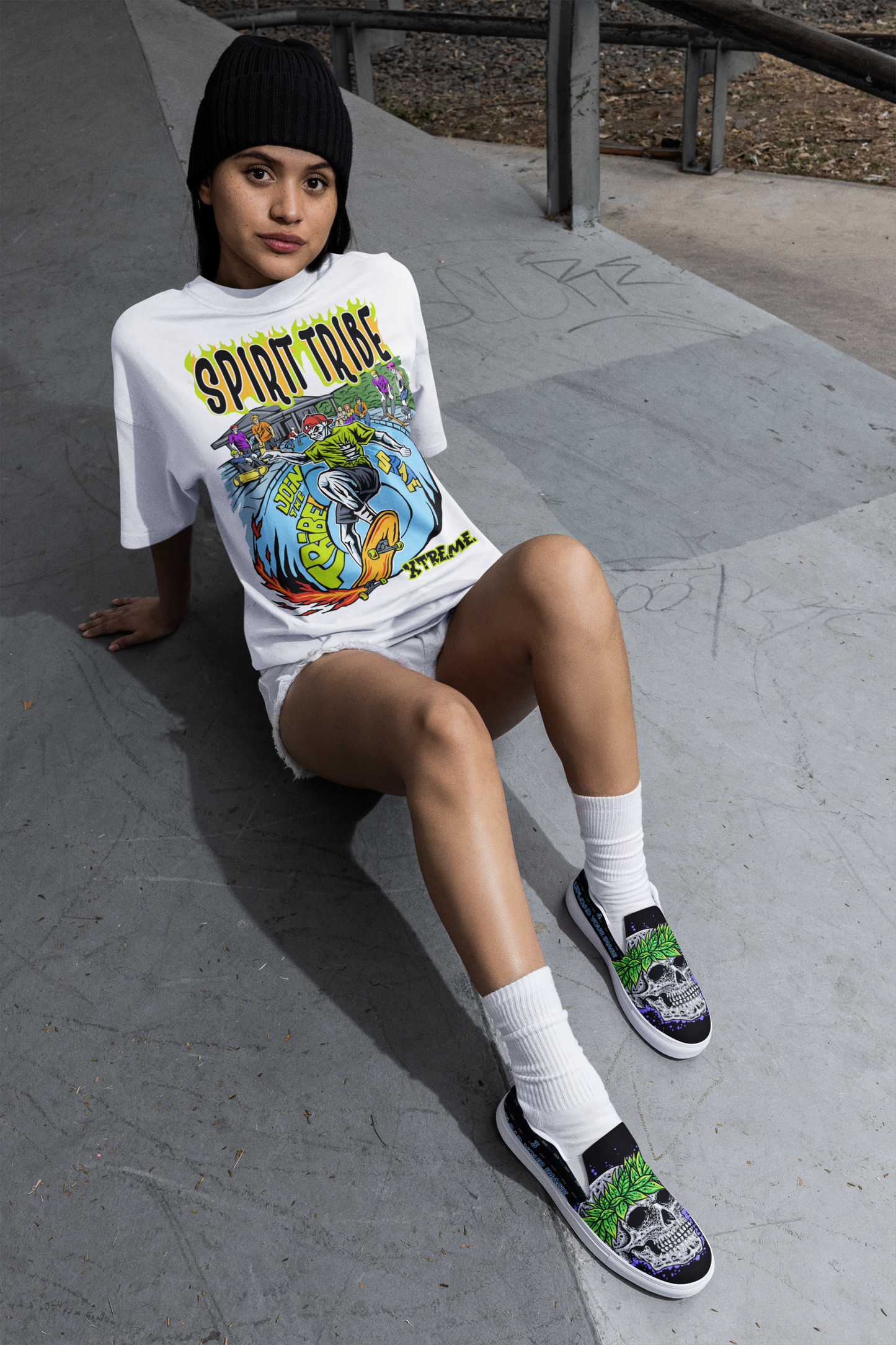Spirit Tribe Xtreme "Grind" Streetwear Unisex tee