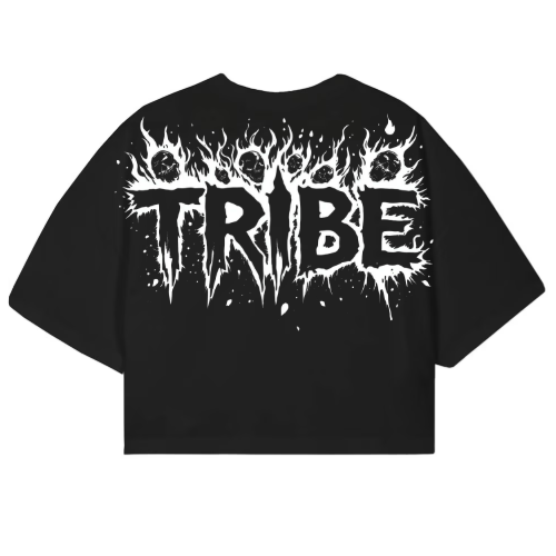 Spirit Tribe Xtreme "TRIBAL" Cropped Tee